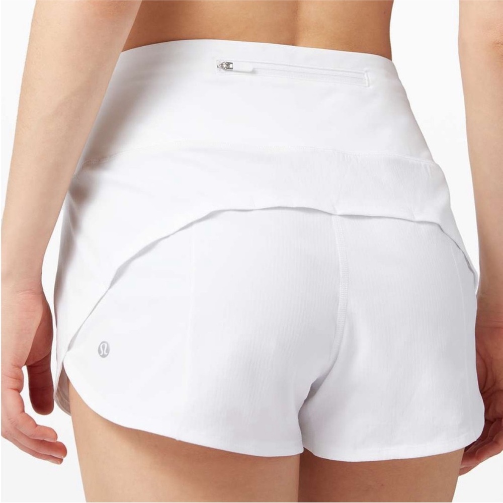 Lululemon Speed Up Short High-Rise *2.5"
White Size 8